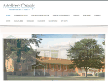 Tablet Screenshot of mallardcreekchurch.org